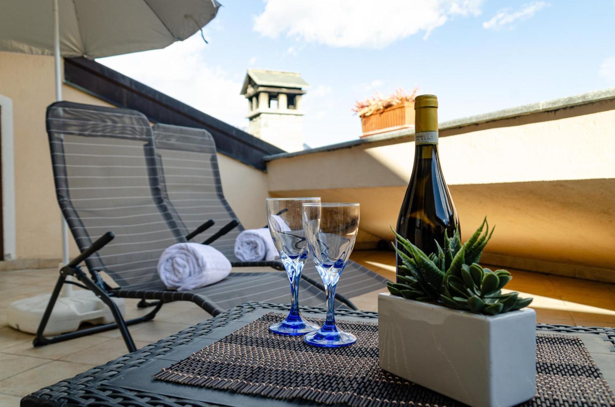 Sarre Skyline Apartment - Relax In Valle D'Aosta Bagian luar foto
